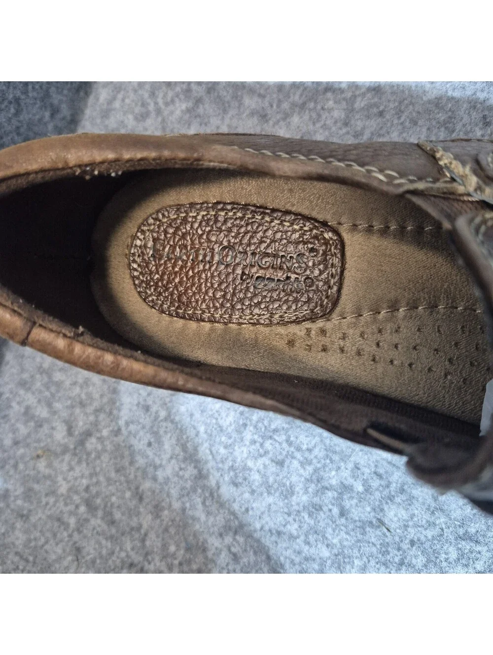Earth Origins By Earth Clinton Women’s Brown Leather Loafers Size 8.5 M